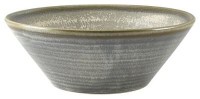 Matt Grey Terra Conical Bowl